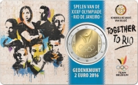 Belgie 2016 Olympische Spelen (coincard)