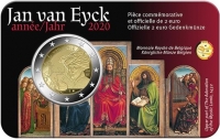 Belgie 2020 Jan van Eyck coincard Waals