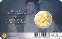 Belgie 2021 Carolus V coincard
