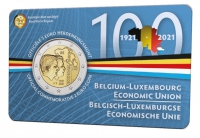Belgie 2021 BLEU coincard Vlaams