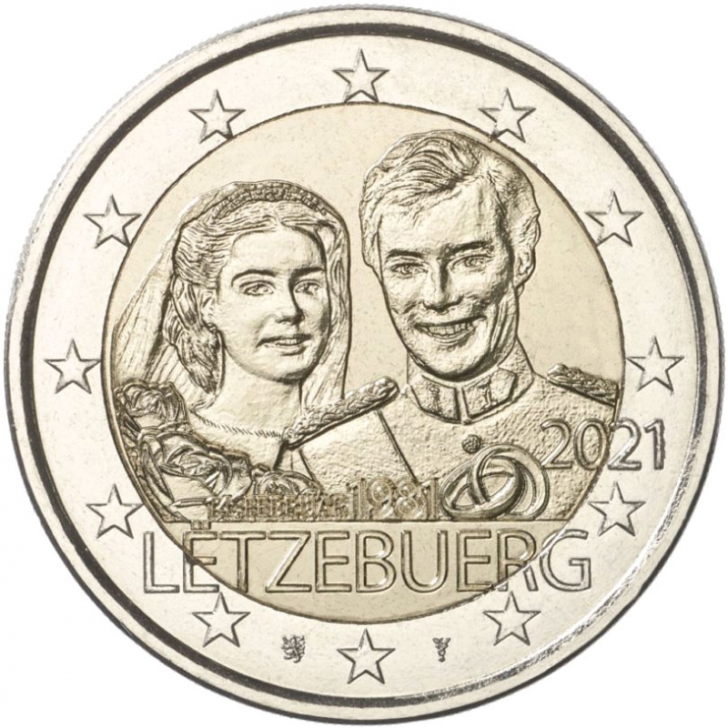 Luxemburg 2021 Huwelijk - relief
