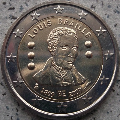 Belgie 2009 Louis Braille
