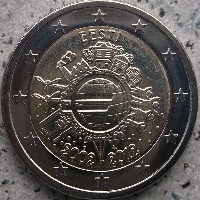 Estland 2012 10 jaar euro invoering