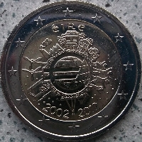 Ierland 2012 10 jaar euro invoering