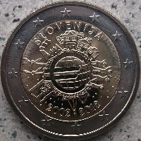 Slovenie 2012 10 jaar euro invoering